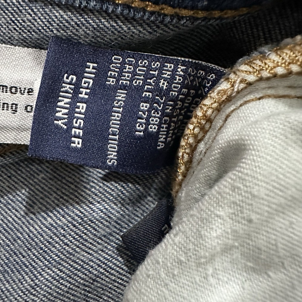 Madewell Jeans Women's 27 High Riser Skinny Blue Normcore Trendy - Picture 5 of 9